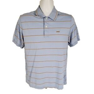 Le Tigre Shirt Mens M Polo Retro Preppy Tiger Striped Vintage
